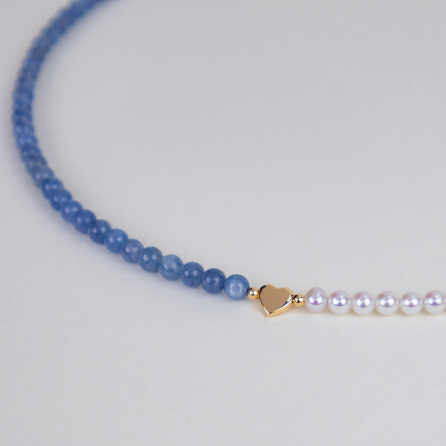 Collier Romy cyanite