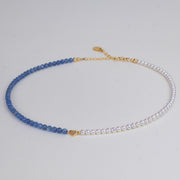 Collier Romy cyanite