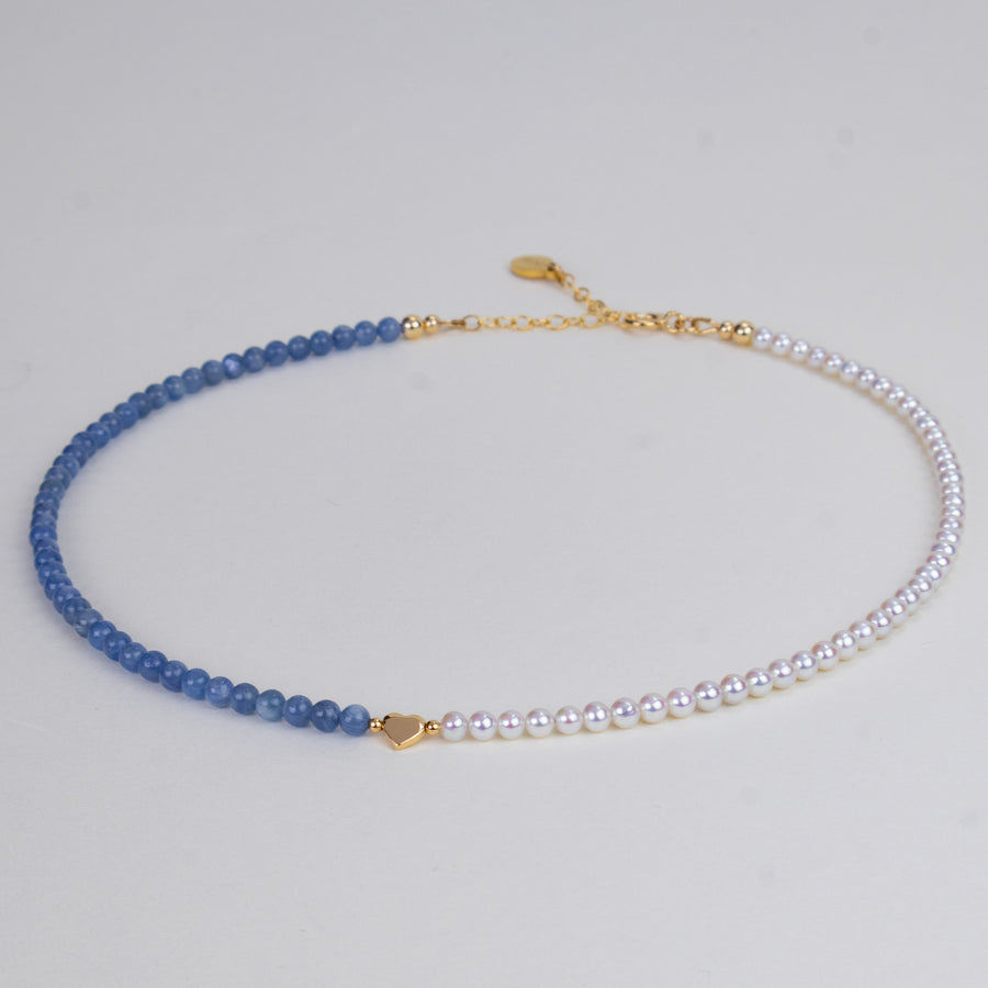 Collier Romy cyanite