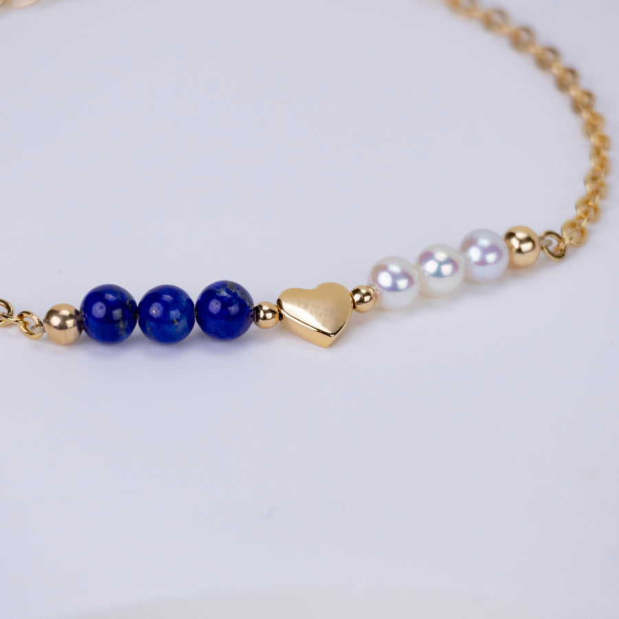 Bracelet Lizzie lapis lazuli