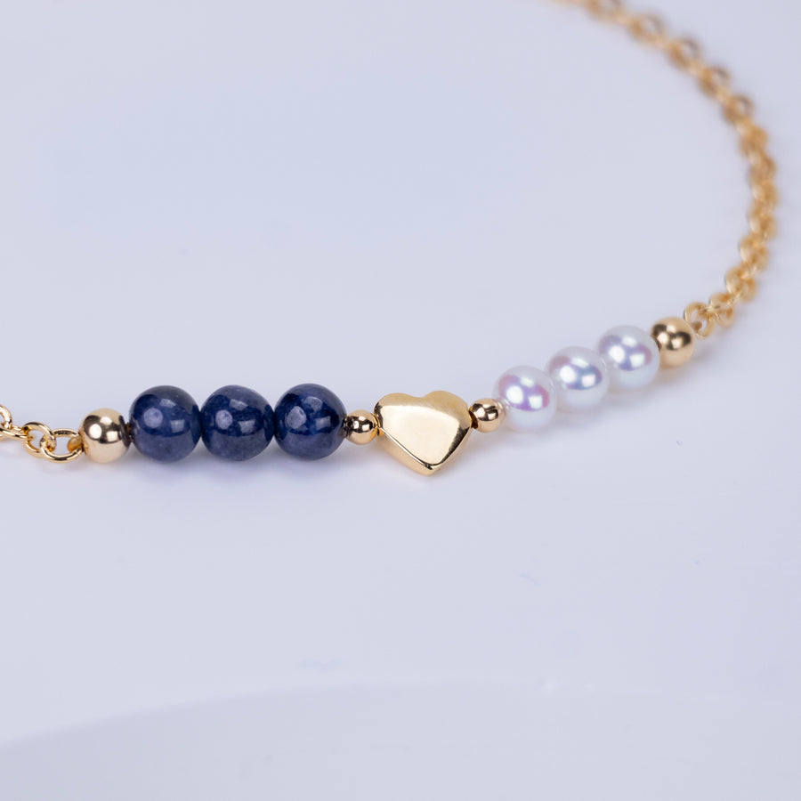 Bracelet Lizzie saphir