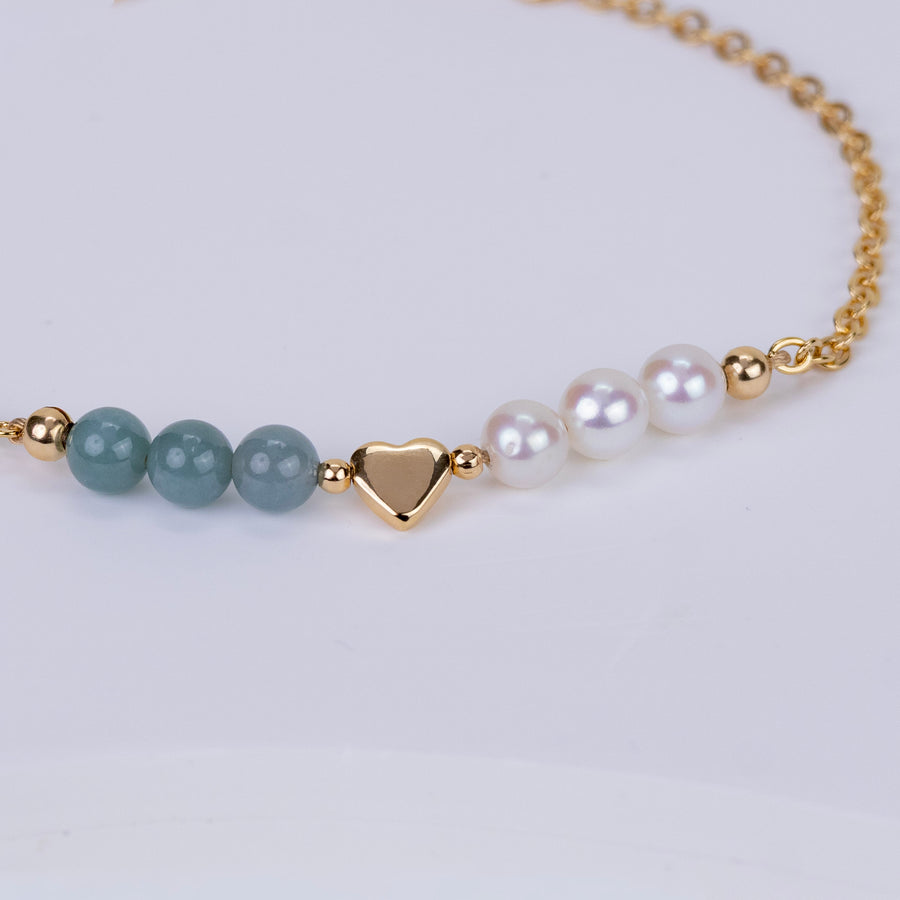 Bracelet Lizzie jadéite