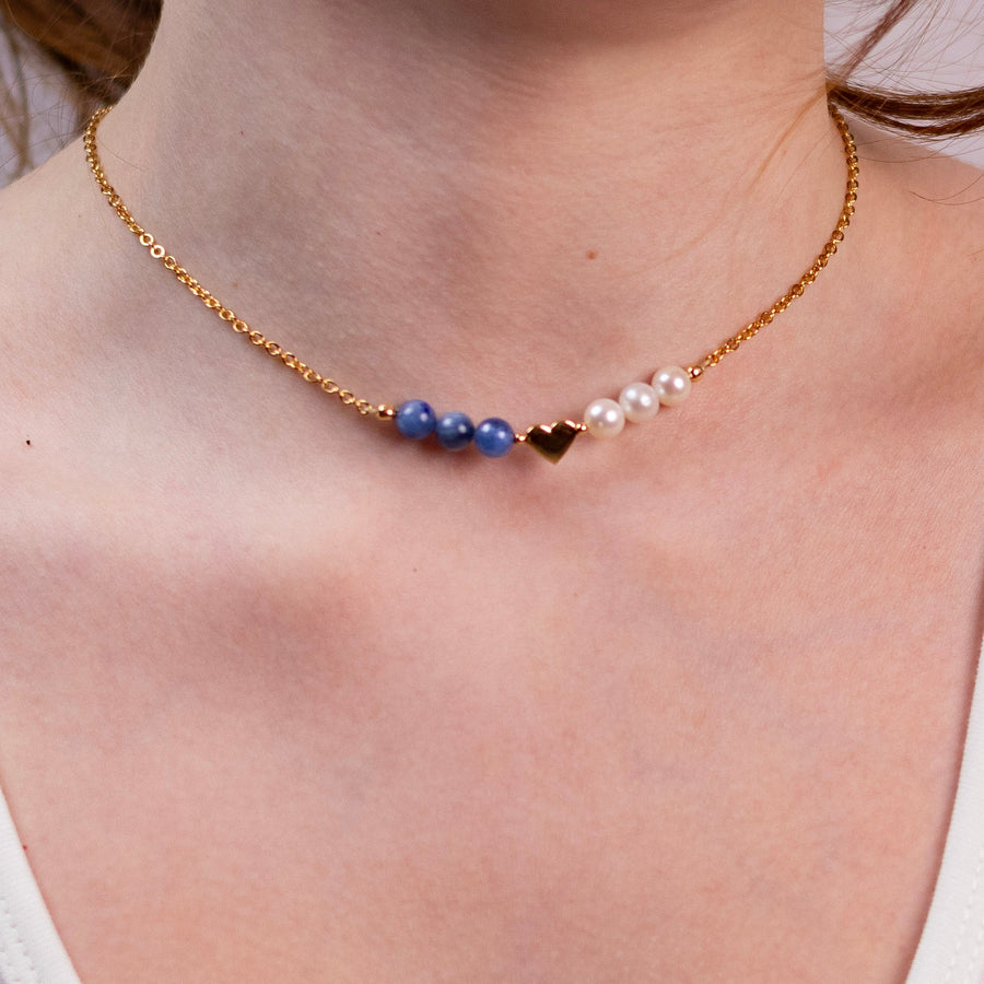 Collier Lizzie cyanite