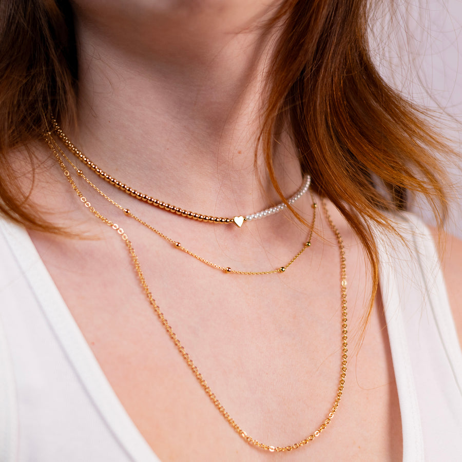 Collier Romy - or et perles de culture