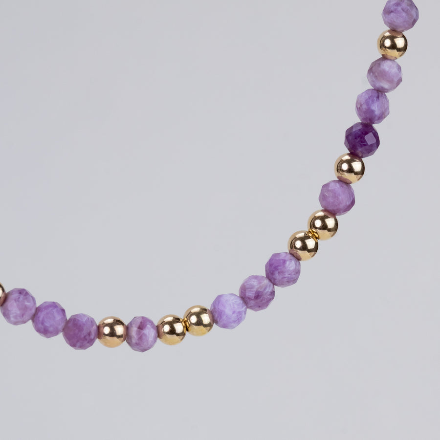Collier Anna en charoïte