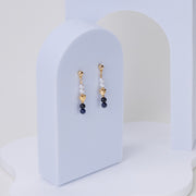 Boucles d'oreilles Romy saphir