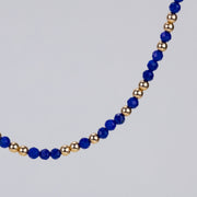 Collier Anna en lapis lazuli