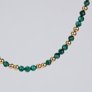 Collier Anna en malachite