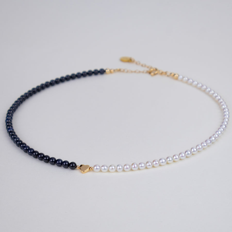 Collier Romy saphir