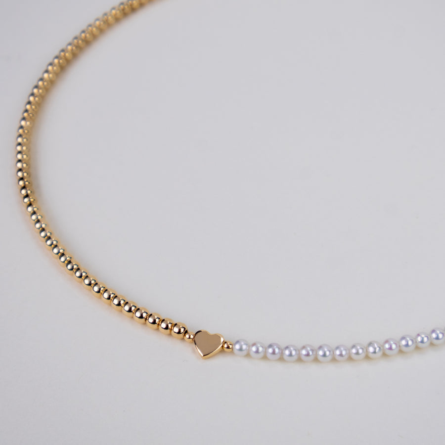 Collier Romy - or et perles de culture