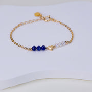 Bracelet Lizzie lapis lazuli