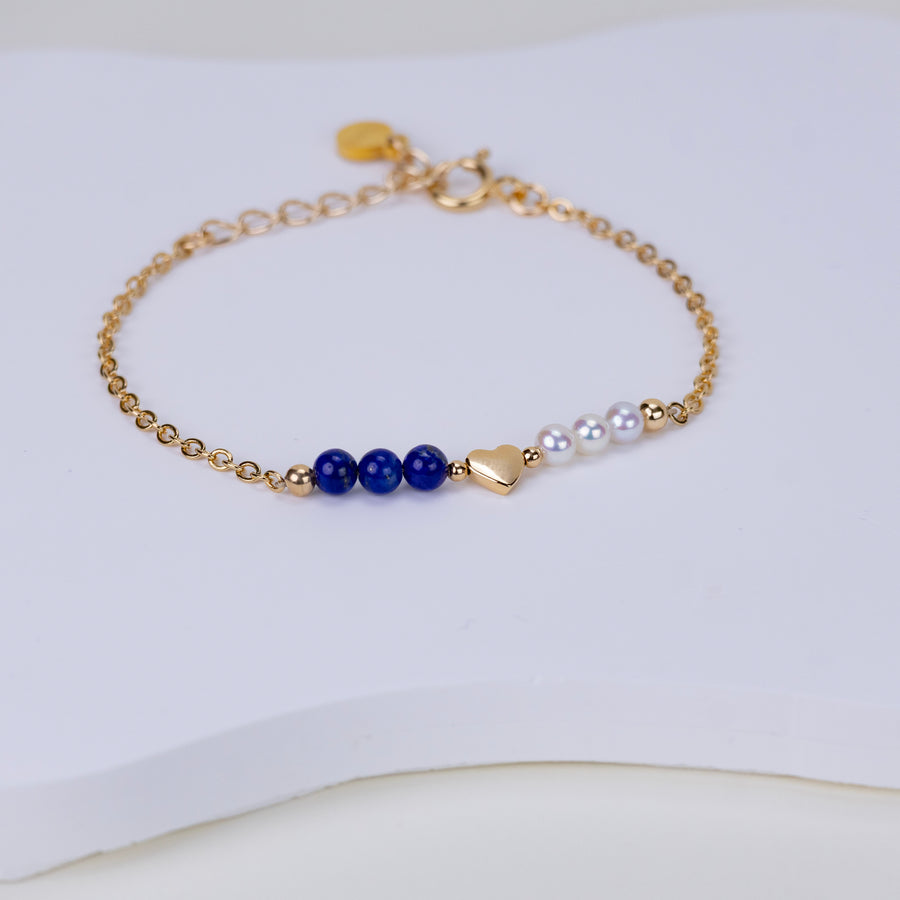 Bracelet Lizzie lapis lazuli