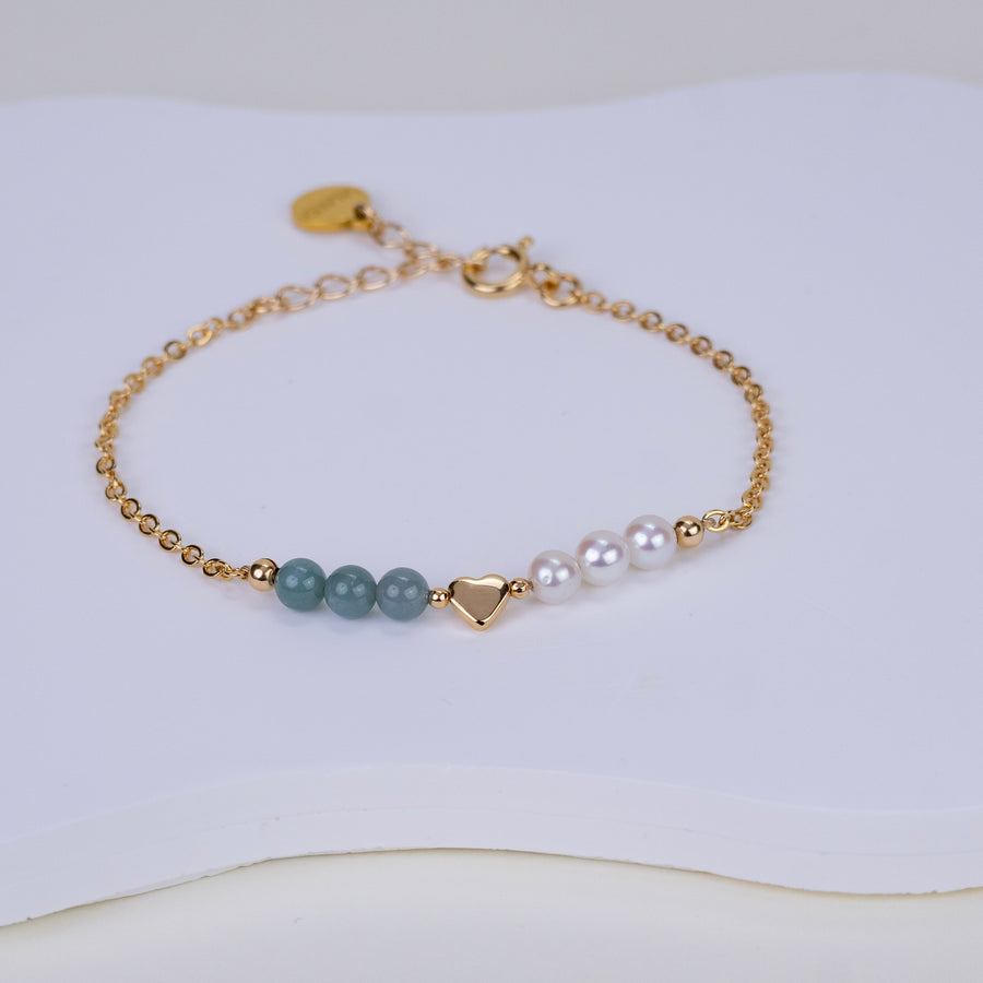 Bracelet Lizzie jadéite