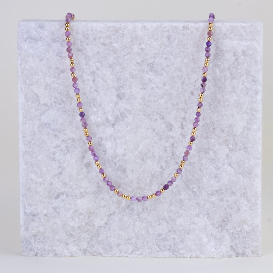 Collier Anna en charoïte