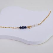 Collier Lizzie saphir