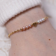 Bracelet Lizzie duo de perles