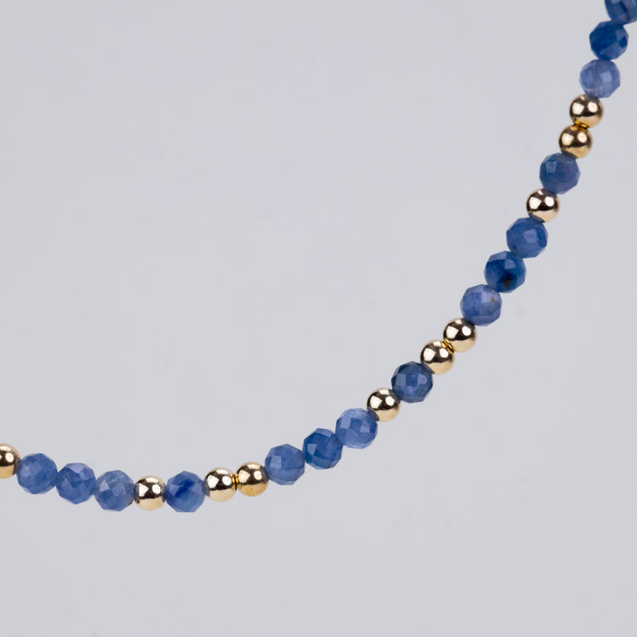 Collier Anna en cyanite