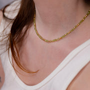 Collier Anna en péridot