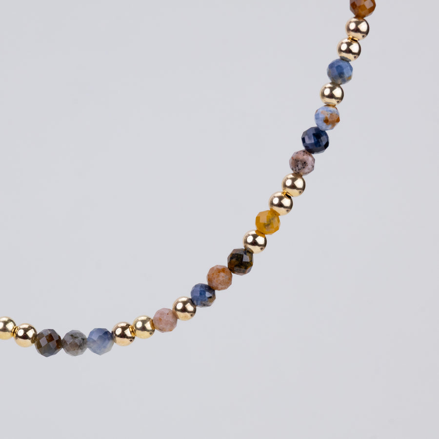 Collier Anna en piétersite