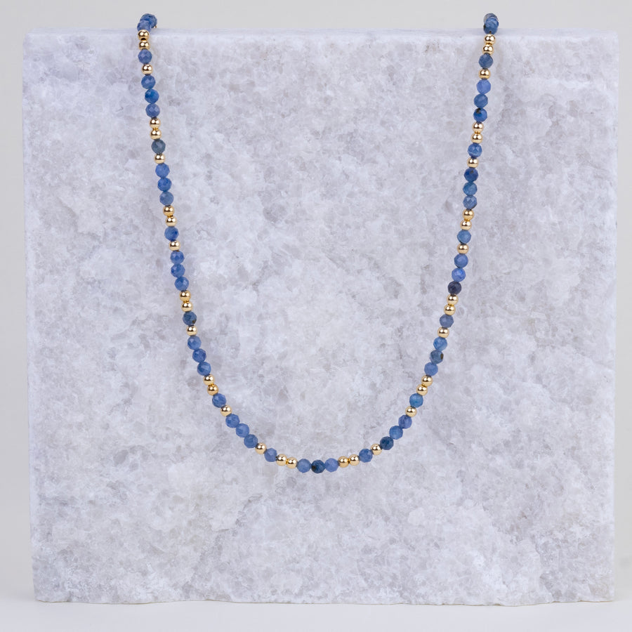 Collier Anna en cyanite
