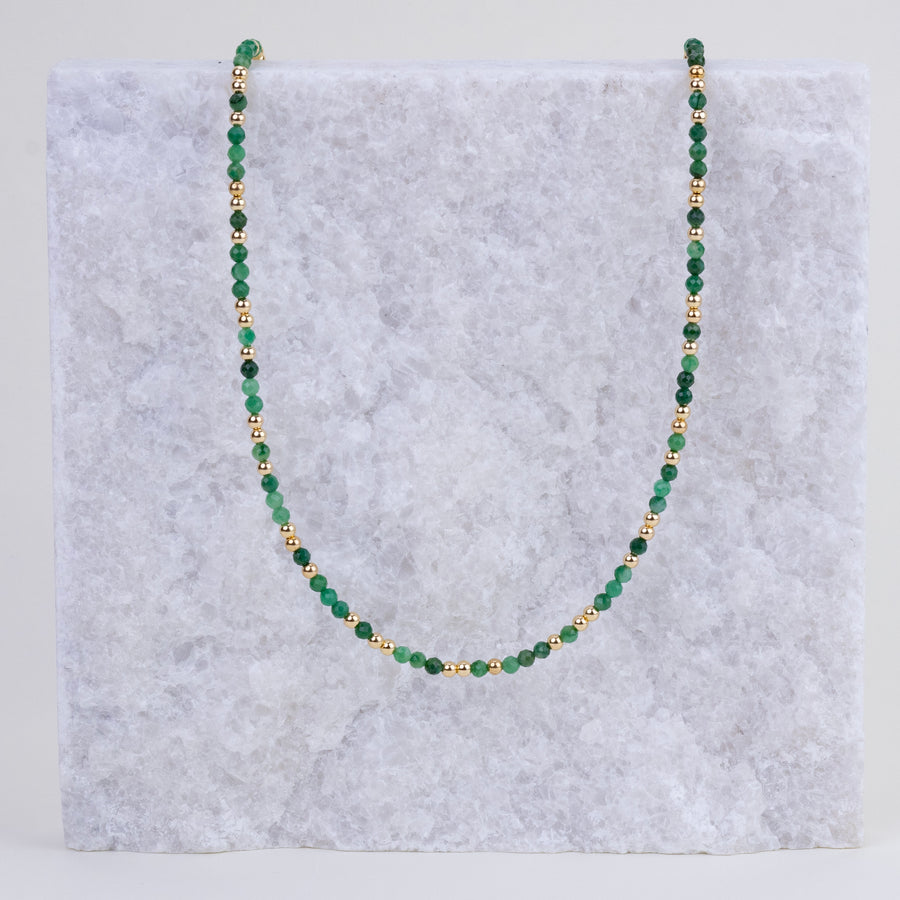 Collier Anna en jadéite