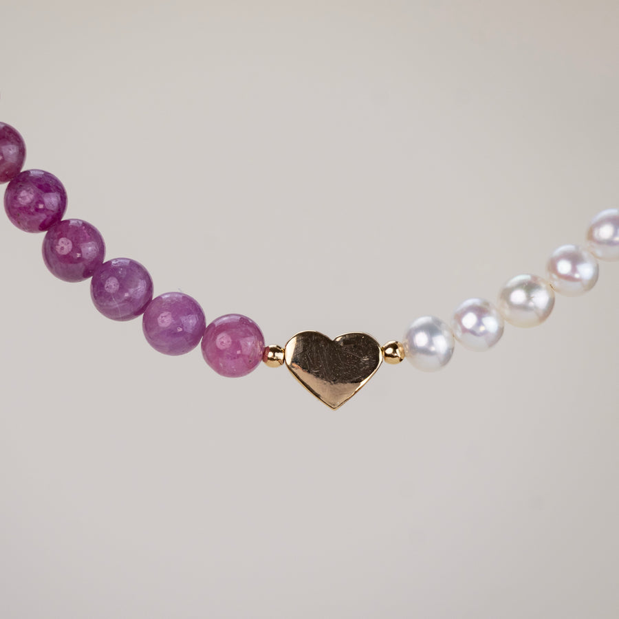Bracelet Romy saphir rose
