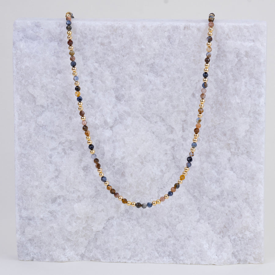 Collier Anna en piétersite