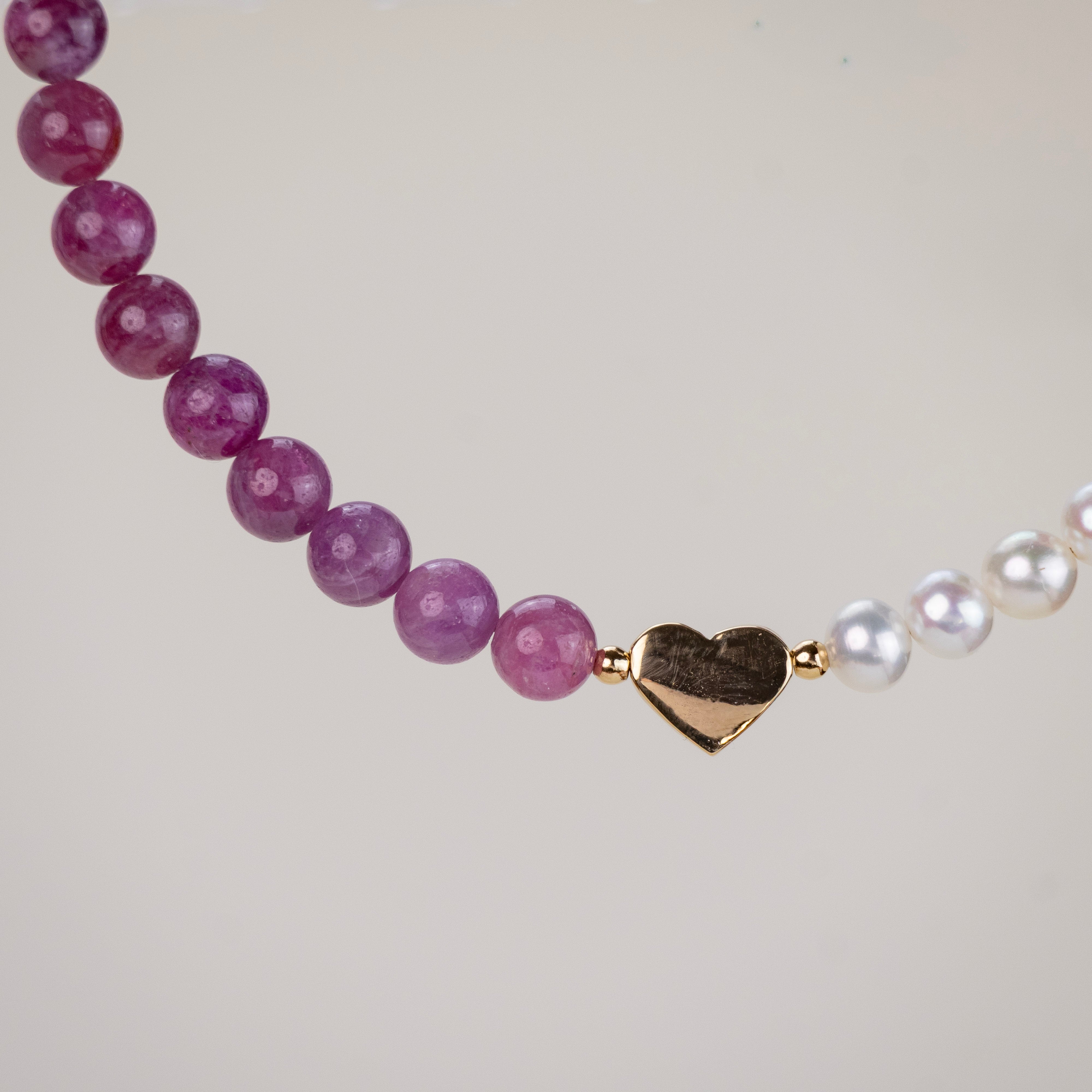 Bracelet Romy saphir rose