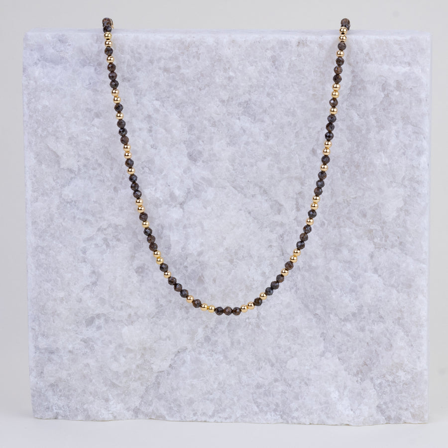 Collier Anna en bronzite