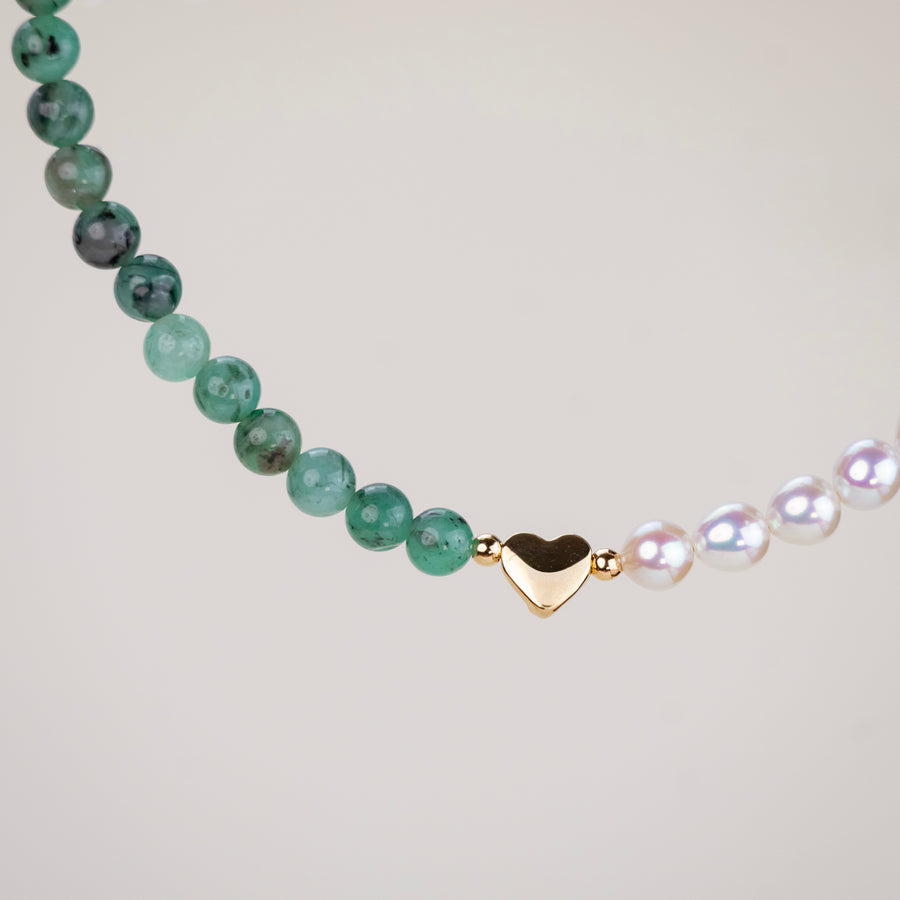 Bracelet Romy émeraude