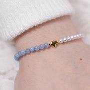 Bracelet Romy aigue marine