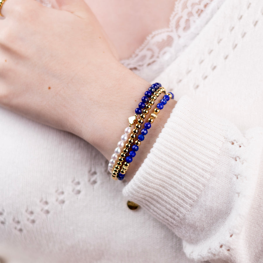 Bracelet Romy lapis lazuli