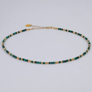 Collier Anna en malachite