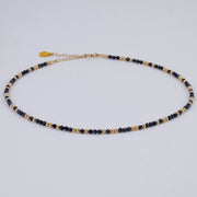 Collier Anna en saphir bleu