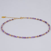 Collier Anna en charoïte