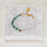 Bracelet Romy émeraude