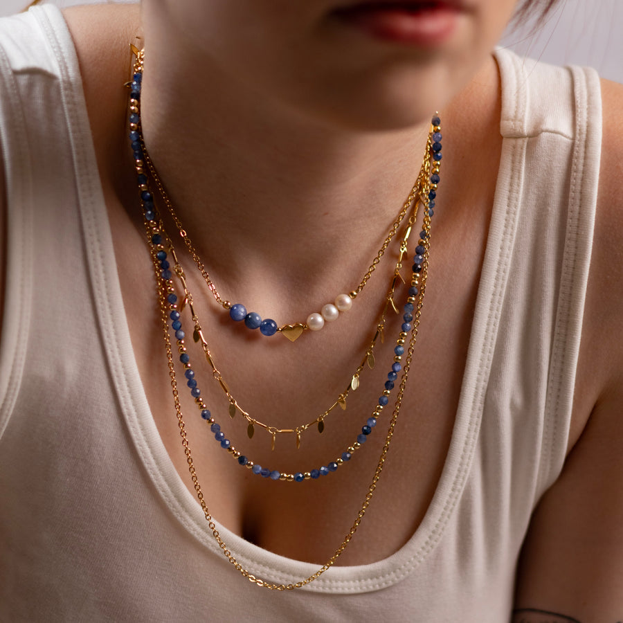 Collier Lizzie cyanite