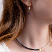 Boucles d'oreilles Romy saphir