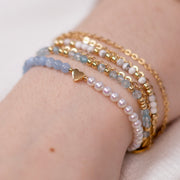 Bracelet Romy aigue marine