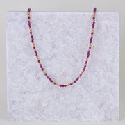 Collier Anna en rubis