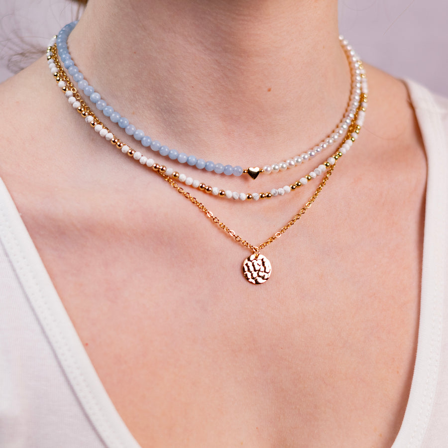 Collier Romy aigue marine