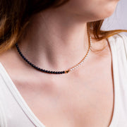 Collier Romy saphir