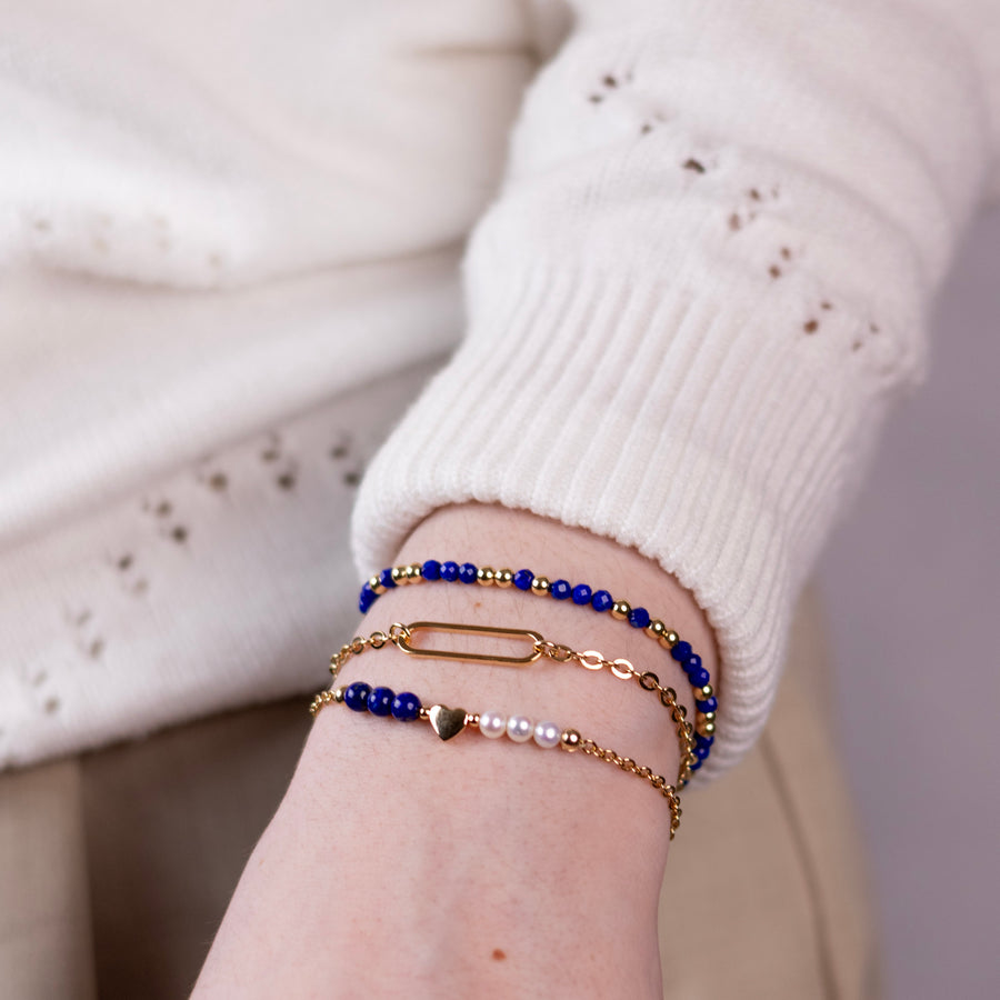 Bracelet Lizzie lapis lazuli