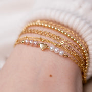 Bracelet Lizzie duo de perles
