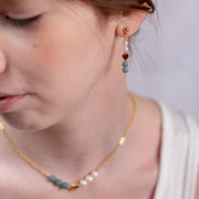 Boucles d'oreilles Romy Jadéite