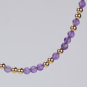 Collier Anna en améthyste