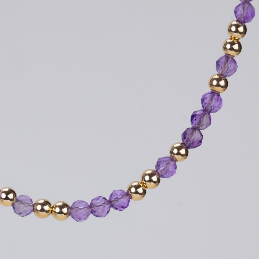 Collier Anna en améthyste