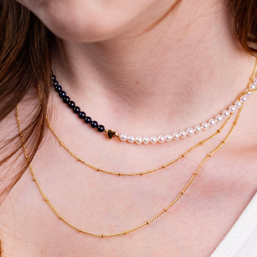 Collier Romy saphir
