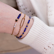 Bracelet Lizzie lapis lazuli