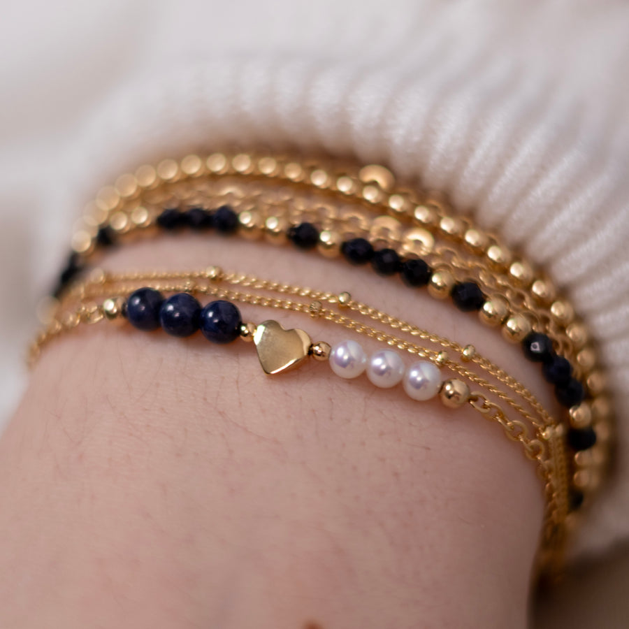 Bracelet Lizzie saphir